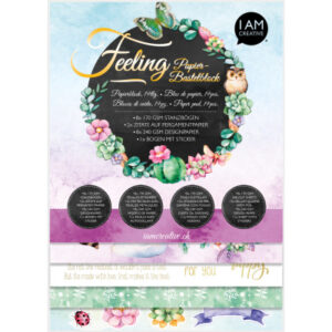 I AM CREA Papier-Bastelblock 4087.598  Feeling