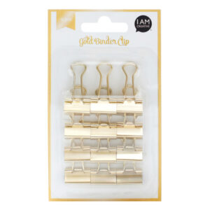 I AM CREA Clips, gold Set I 4087.72   12 Stück