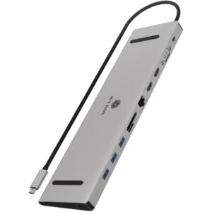 ICY BOX   USB Type-C Dockingstation IBDK2106A 2xHDMI,VGA,3x USB-A,PD