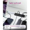 ICY BOX   7-Port USB 3.2 Gen 1 Hub IBHUB1737 3x USB-C & 4x USB-A – Bild 3