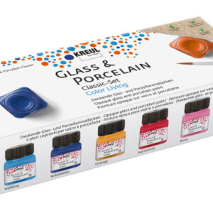 KREUL     Glas-Porzellanmalfarben 16604     Color Living            6x20ml