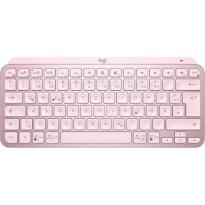 LOGITECH  Tastatur MX Keys Mini 920-01048 Rose CH-Layout