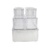 NORDIC Q  Fridge/Pantry storage set 2360037   Transparent, 7 pcs. – Bild 3
