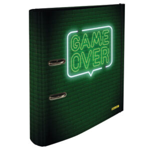 ONLINE    Ordner Game Over            A4 07923/6   mit Gummiband