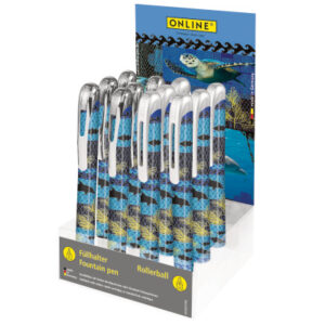 ONLINE    Display Save My World 08364/12  Füllhalter, Tintenroller