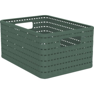 ROTHO     Korb Country              11lt 111690515 Deep Forest grün 328×238×160mm