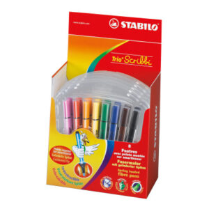 STABILO   Trio Scribbi           1.5-2mm 368/8-01  8 Farben, Etui