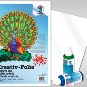 URSUS     Kreativfolie           33x46cm 22010000  transparent           10 Stück