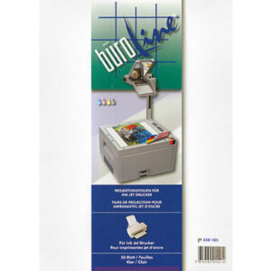 BÜROLINE  Projektionsfolie OHP        A4 550105    für Inkjet Drucker   100 Blatt
