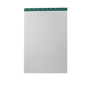 BÜROLINE  Büroblock recycling         A6 725273    kariert, 70g, 4mm    100 Blatt