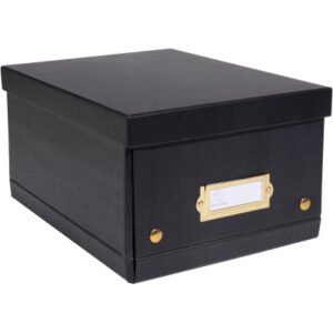 EXACOMPTA Aufbewahrungsbox Neo Deco  A5+ 62251E    schwarz             20x26x15cm