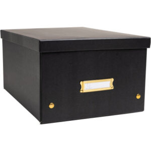 EXACOMPTA Aufbewahrungsbox Neo Deco  A4+ 62351E    schwarz             27x36x19cm
