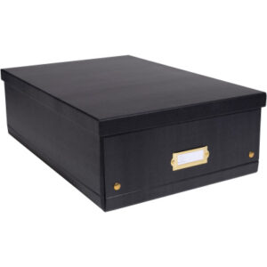 EXACOMPTA Aufbewahrungsbox Neo Deco  A3+ 62451E    schwarz             33x50x16cm