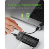 ICY BOX   DockingStation M.2 IB180MSC3 NVMe SSD & SATA Drive, USB-C – Bild 4