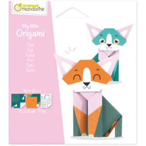MANDARINE Origamipapier          12x12cm OR508C    Mon petit Katze       20 Blatt