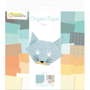 MANDARINE Origamipapier          20x20cm OR513C    Fell 70g              60 Blatt