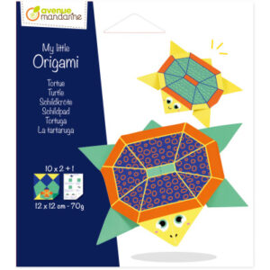 MANDARINE Origamipapier          12x12cm OR515C    Schildkröte 70g       20 Blatt