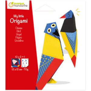 MANDARINE Origamipapier          12x12cm OR516C    Vogel 70g             20 Blatt