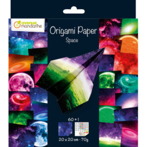 MANDARINE Origamipapier          20x20cm OR519C    Weltall 70g           60 Blatt