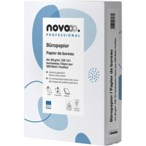 NOVOOO    Kopierpapier Professional   A4 641911    weiss, 80g           500 Blatt