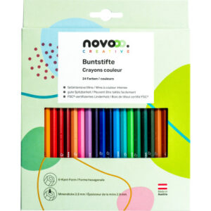 NOVOOO    Farbstifte 91336     Kartonetui            24 Stück