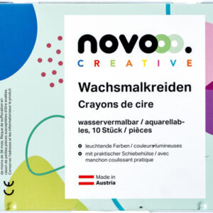 NOVOOO    Wachsmalkreide 93360     10 Farben