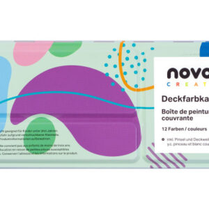 NOVOOO    Deckfarbkasten 93933-08  12 Farben