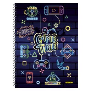 ONLINE    Collegeblock Game Time      A4 10139/9   kariert, 90gr.        80 Blatt