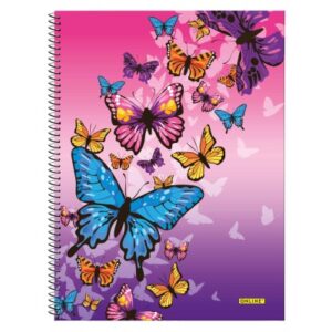 ONLINE    Collegeblock Butterfly      A4 10147/9   kariert, 90gr.        80 Blatt
