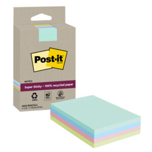 POST-IT   SuperSticky Notes    102x152mm 4645-RSSC assortiert          4x45 Blatt
