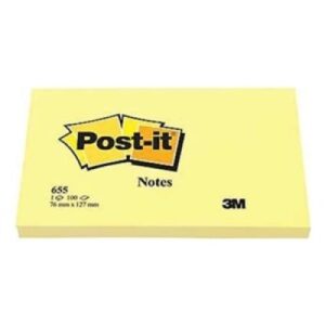 POST-IT   Block                 76x127mm 6830CYW10 gelb/100 Blatt