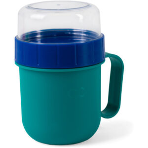 ROOST     Lunch Tasse         13x10x15mm 497727    sporty petrol/cobalt blue
