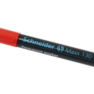 SCHNEIDER Permanent Marker MAXX 130 000069-02 rot, Rundspitze
