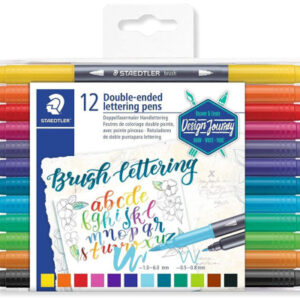 STAEDTLER Fasermaler Handlettering 3004TB12  Design Journey, 12 Stück