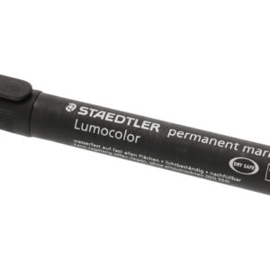 STAEDTLER Perm. Marker Lumocolor 350 350-9     schwarz, Keilspitze