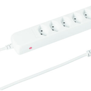 STEFFEN   Steckdosenleiste 207605216 POWER EASY 1.5m, 6xT13, weiss