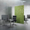 SUONO     Trennwand XL     120x240x1.2cm X12.3803  CURTAIN, TRIANGLE, grau 2 Stk. – Bild 2