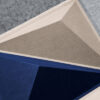 SUONO     Wandelement          48x42x8cm U09.3700  TILES 3D, CONE, blau    6 Stk. – Bild 2