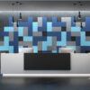 SUONO     Wandelement L      60x52x1.2cm L12.4700  TILES, blau             8 Stk. – Bild 2