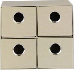 ANCOR     Schubladen Box 116168    ECOLOGIQUE,       4 Schubladen