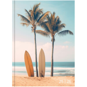 BIELLA    Schüleragenda Beach      25/26 14840026U 1T/1S                12x16.5cm