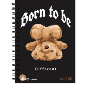 BIELLA    Schüleragenda Teddy      25/26 17820026U 1W/2S                12x16.5cm