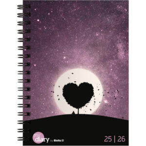BIELLA    Schüleragenda Love       25/26 17880026U 1W/2S                12x16.5cm