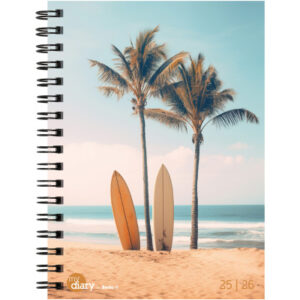 BIELLA    Schüleragenda Beach      25/26 37840026U 1W/2S              14.5x20.5cm