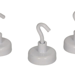 BOOFFICE  Hakenmagnete              25mm PC 25     weiss, Set à 3 Stück