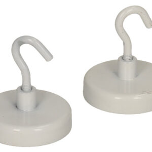 BOOFFICE  Hakenmagnete              36mm PC 36     weiss                  2 Stück