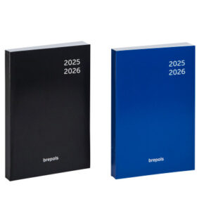 BREPOLS   Schüleragenda Classic    25/26 037.0080  1W/2S 12M ass. ML       9x16cm