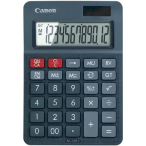 CANON     Tischrechner AS-120II AS-120II  12-stellig             schwarz