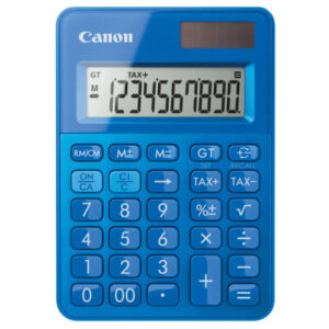 CANON     Tischrechner LS-100K Blau CALS100KM 10-stellig, Metallic-Finish