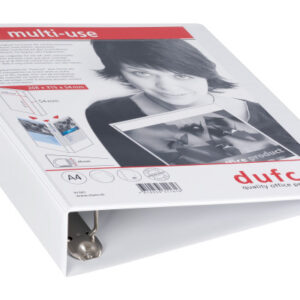 DUFCO     Präsentationsringbuch       A4 31161     weiss, 54mm, 4-Ring